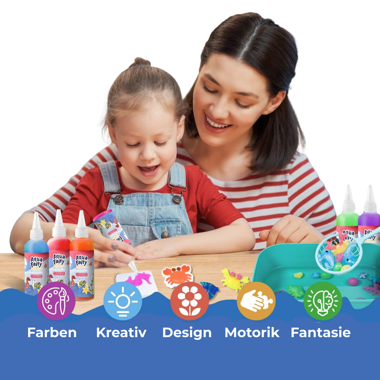 Oravea Fantasia - Einzigartige Malfarben Fördern Kreativität & Feinmotorik