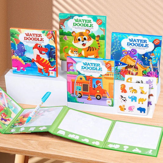 Oravea  Wasser-Malbuch Kreativer Malspass mit Wasser
